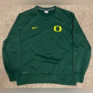 Oregon Ducks Nike Crewneck Sweatshirt - XL Nike Therma Fit